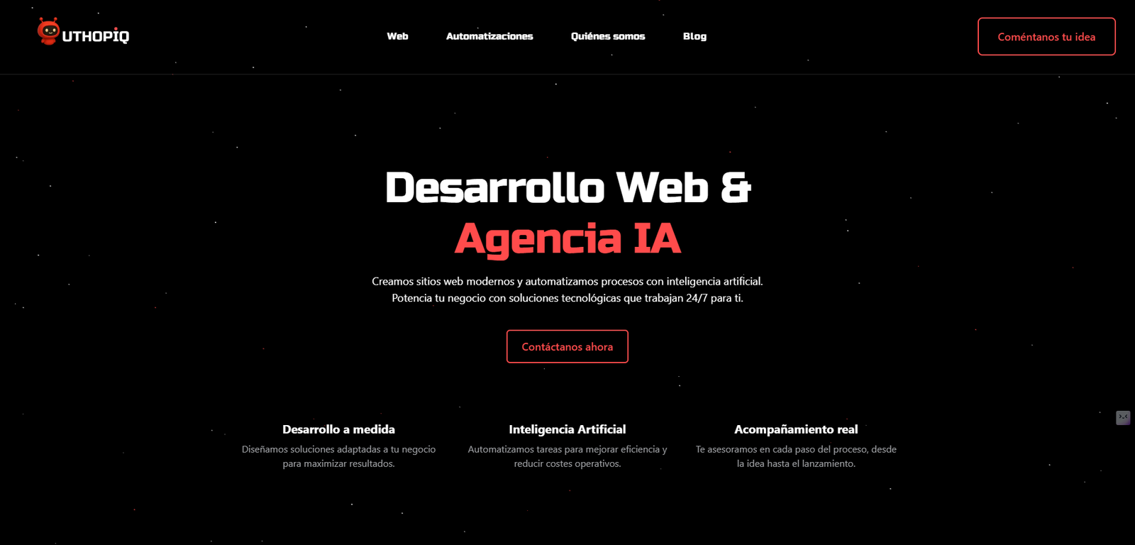 Uthopiq – Web & AI Agency